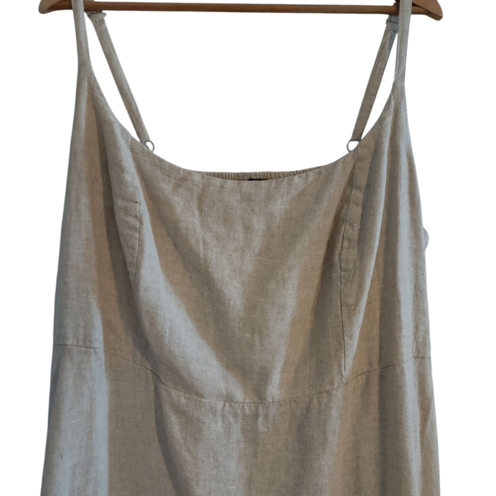 Old Navy Fit & Flare Linen Blend Mini Dress NWT - Picture 5 of 16